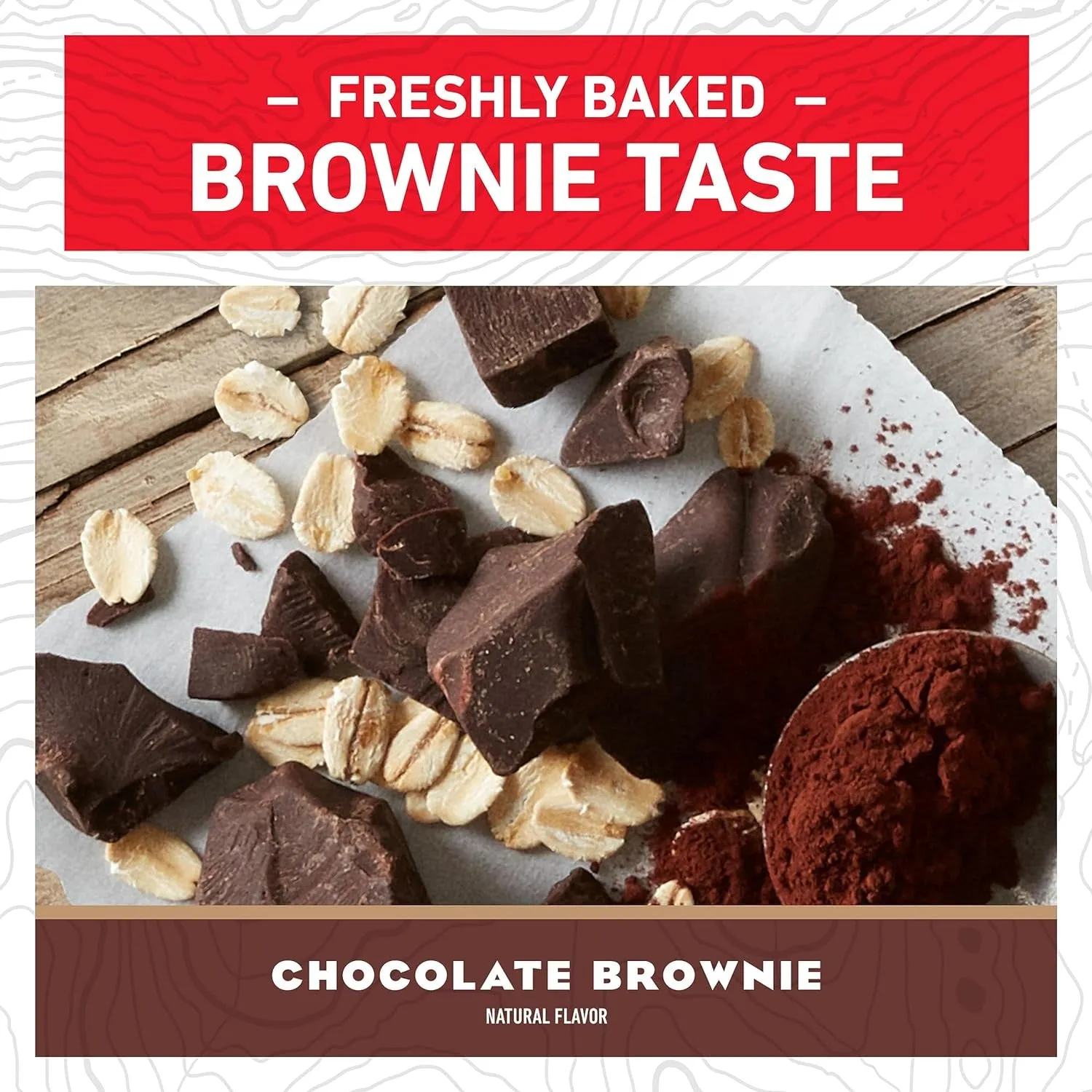 - Chocolate Brownie Flavor - Made with Organic Oats - 10G Protein - Non-Gmo - Plant Based - Energy Bars - 2.4 Oz. (18 Pack)