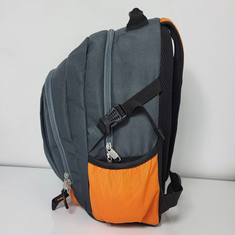 ■ Ridge 53 - Bolton Backpack - Grey and Orange