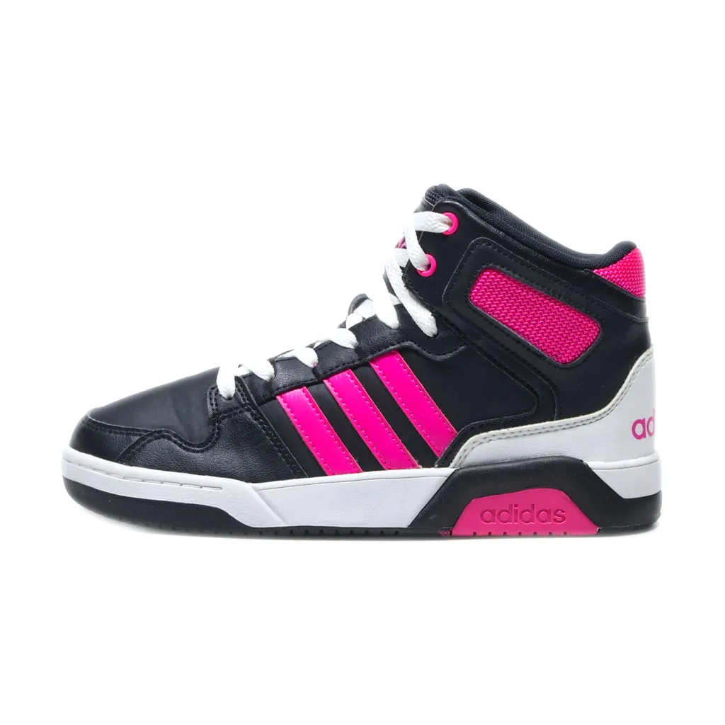 Adidas Neo Sneakers Leather Black Colour For Kids