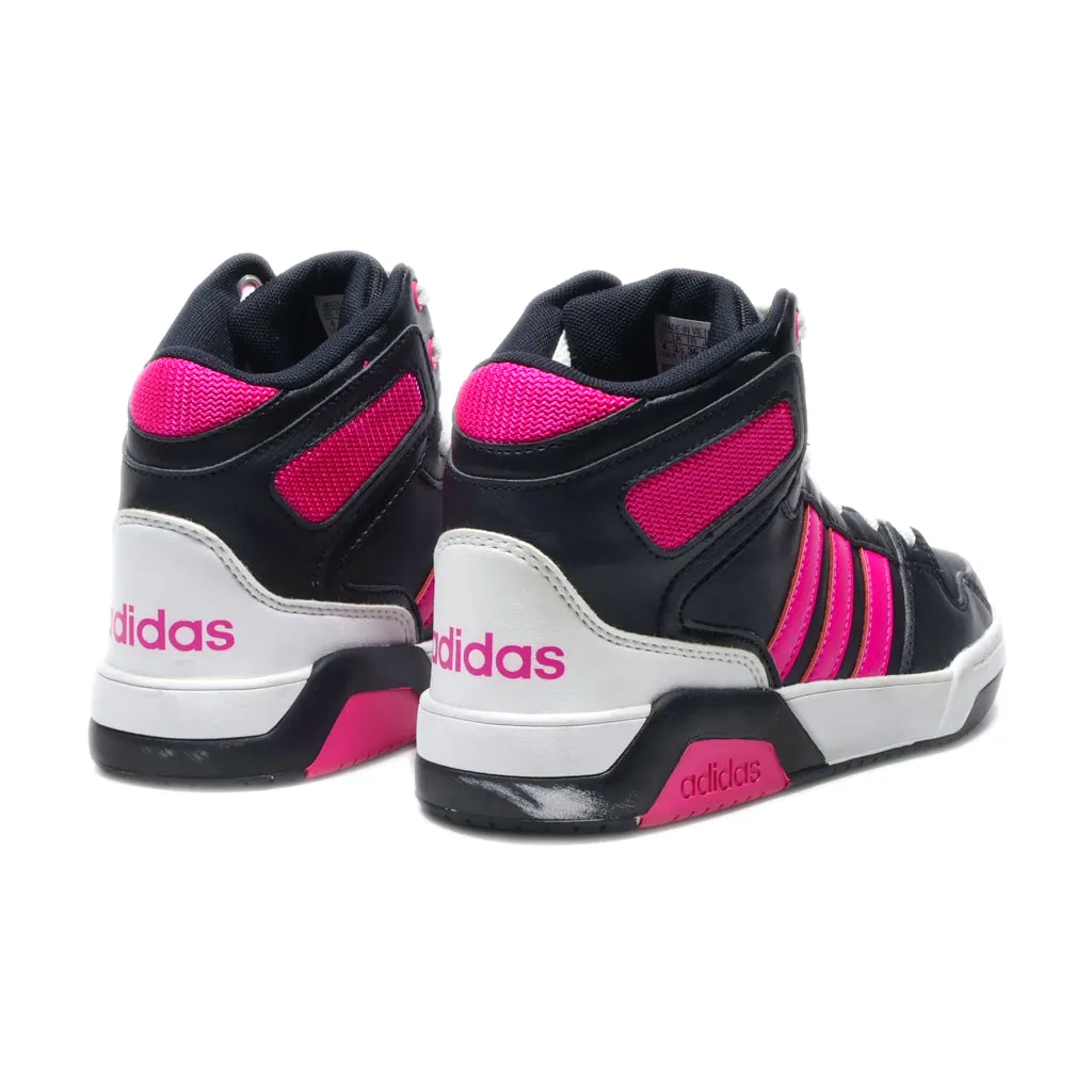 Adidas Neo Sneakers Leather Black Colour For Kids