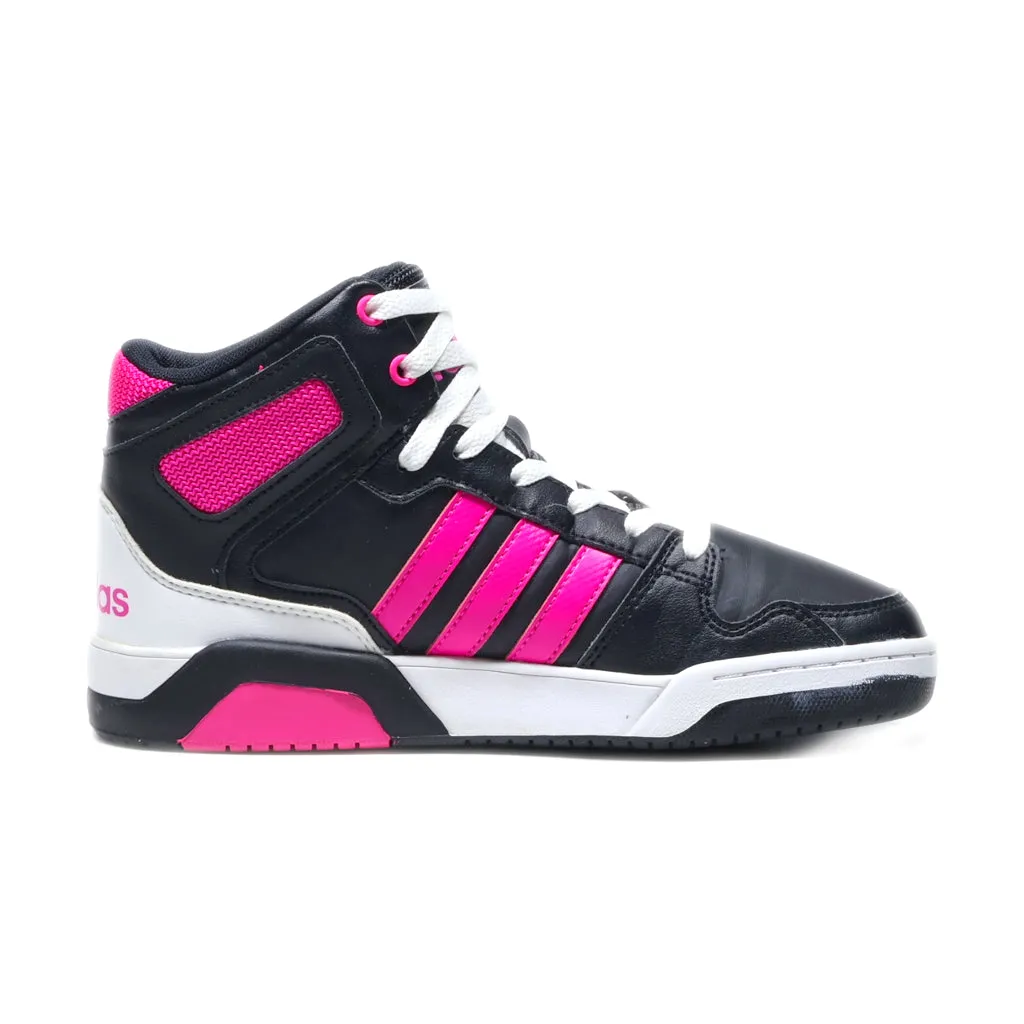 Adidas Neo Sneakers Leather Black Colour For Kids