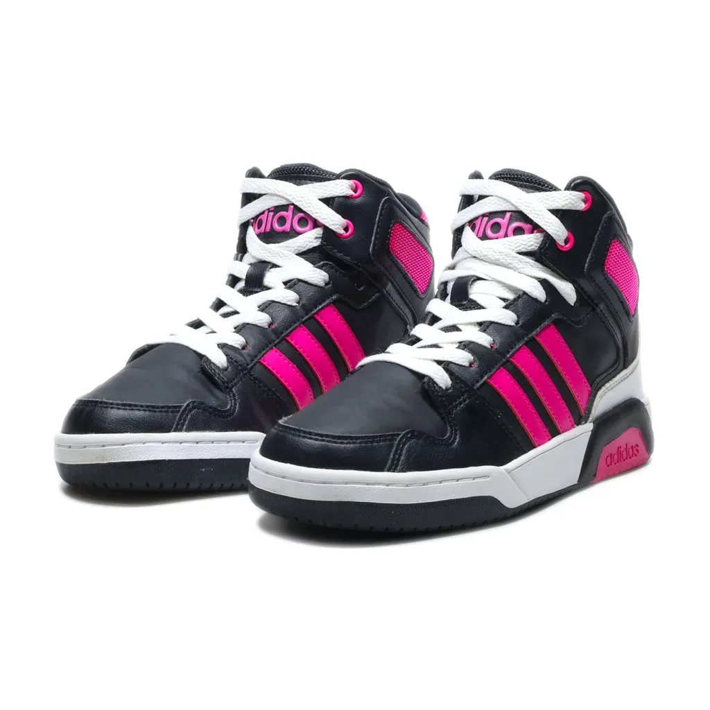 Adidas Neo Sneakers Leather Black Colour For Kids