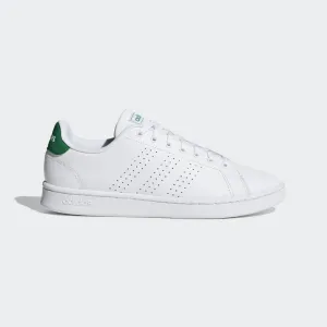 Adidas scarpa sneakers da adulto Advantage F36424 bianco-verde