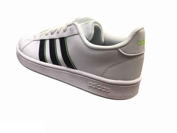 Adidas scarpa sneakers da uomo Grand Court Base FV8472 bianco-inchiostro