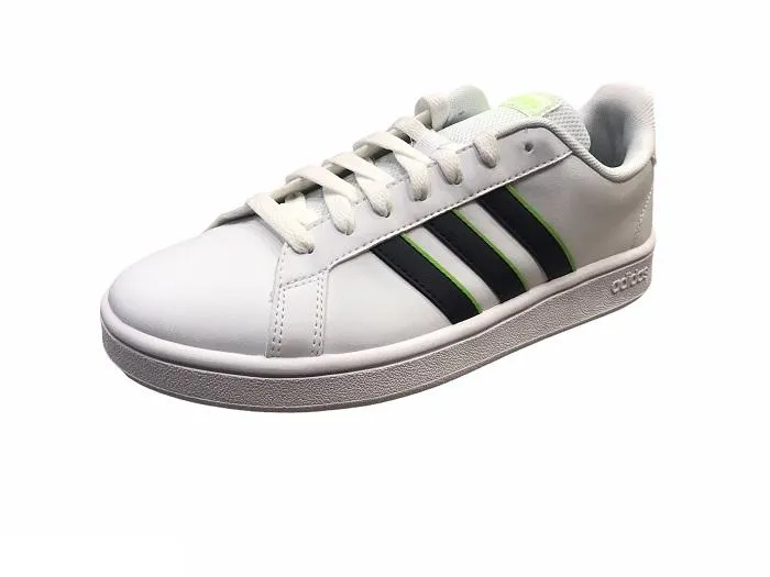 Adidas scarpa sneakers da uomo Grand Court Base FV8472 bianco-inchiostro