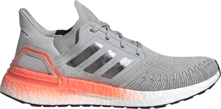 Adidas Wmns UltraBoost 20 'Grey Coral' sneakers, gray