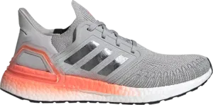 Adidas Wmns UltraBoost 20 'Grey Coral' sneakers, gray