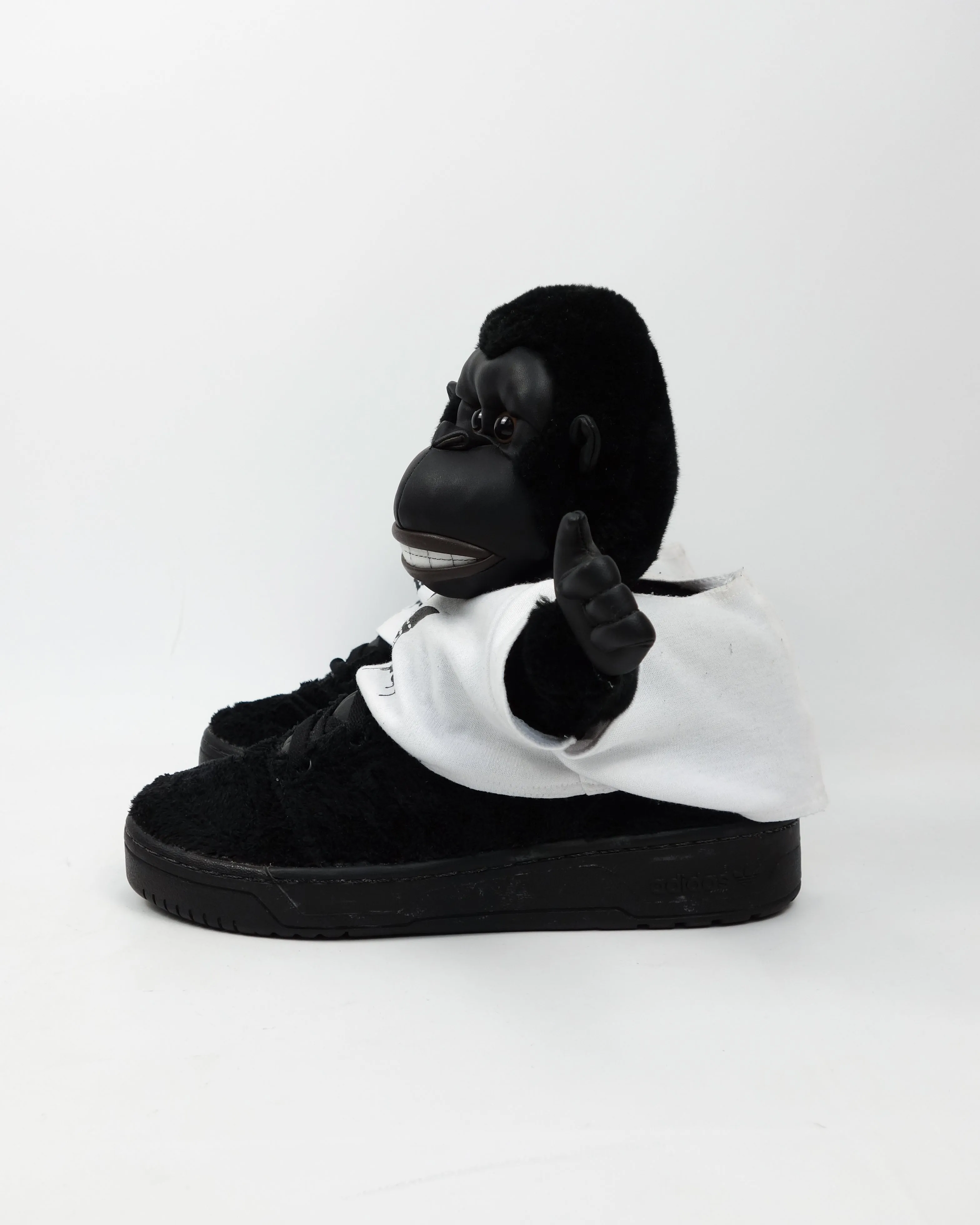 Adidas X Jeremy Scott Gorilla Sneaker Black 2012