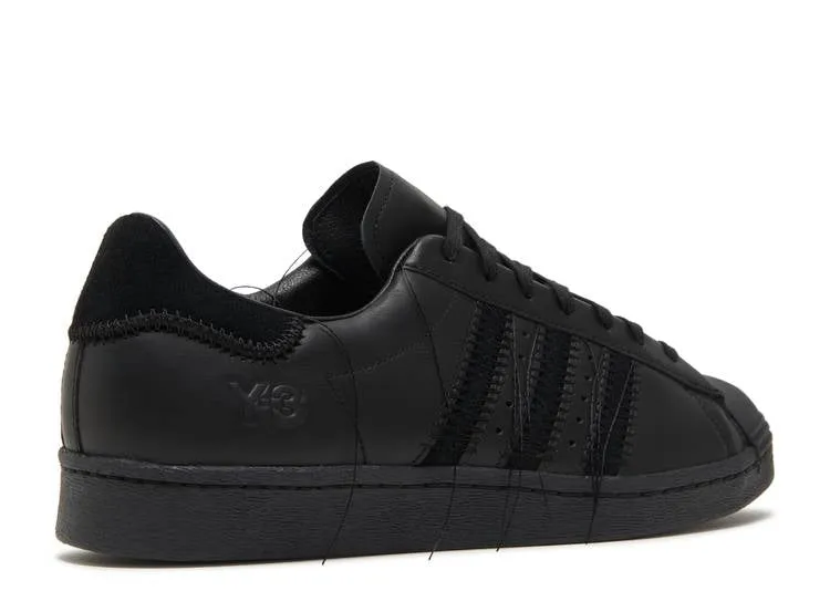 Adidas Y-3 SUPERSTAR 'TRIPLE BLACK' sneakers, black