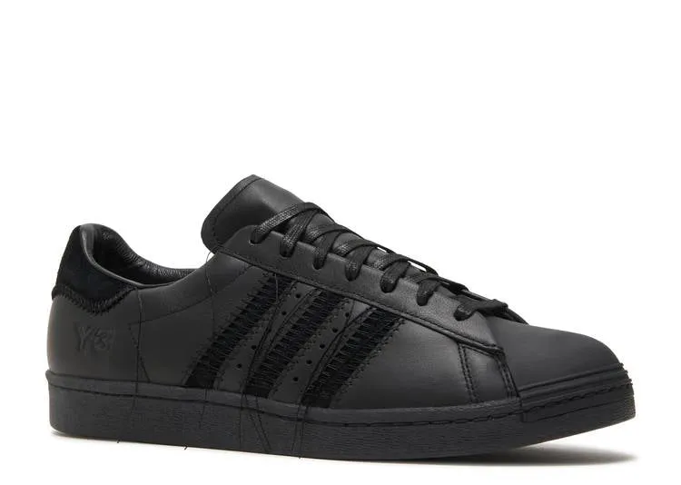 Adidas Y-3 SUPERSTAR 'TRIPLE BLACK' sneakers, black