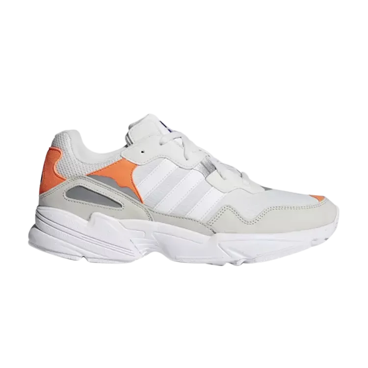 Adidas Yung-96 'Orange' sneakers, white