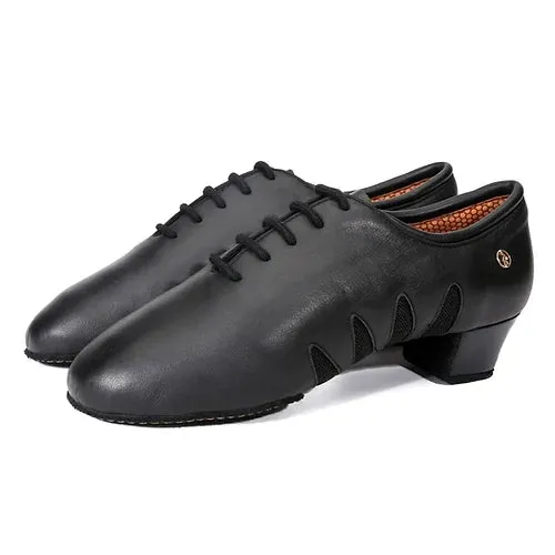 ADS Japan Super Grip Leather Tiger Men's Latin Shoes