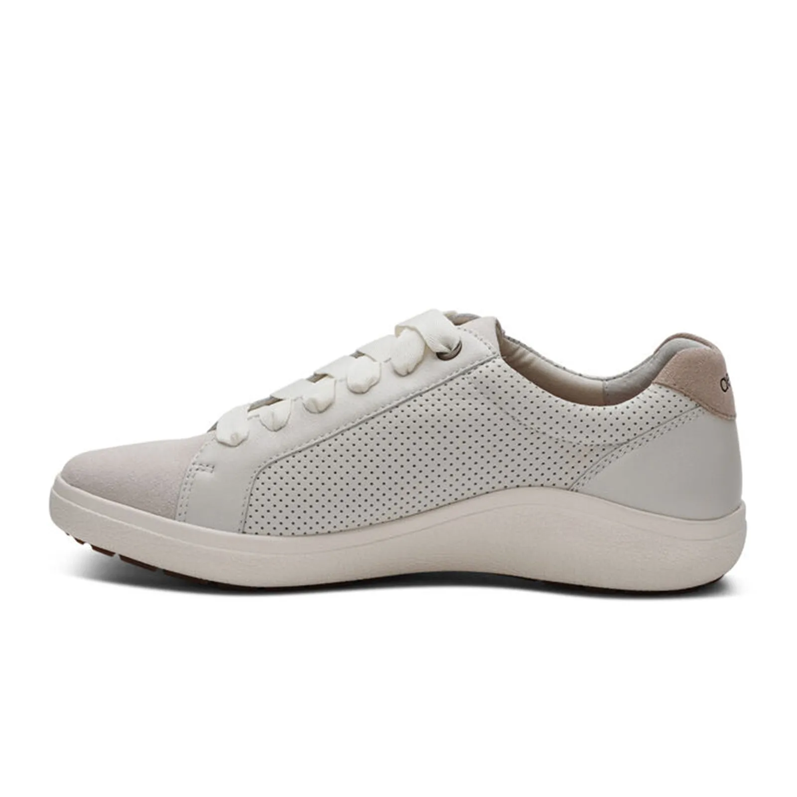 Aetrex Courtney Lace Up Sneaker (Women) - Chalk