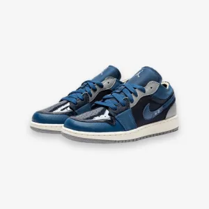 Air Jordan 1 Low SE Craft (GS) Obsidian Ashen Slate DX2194-400