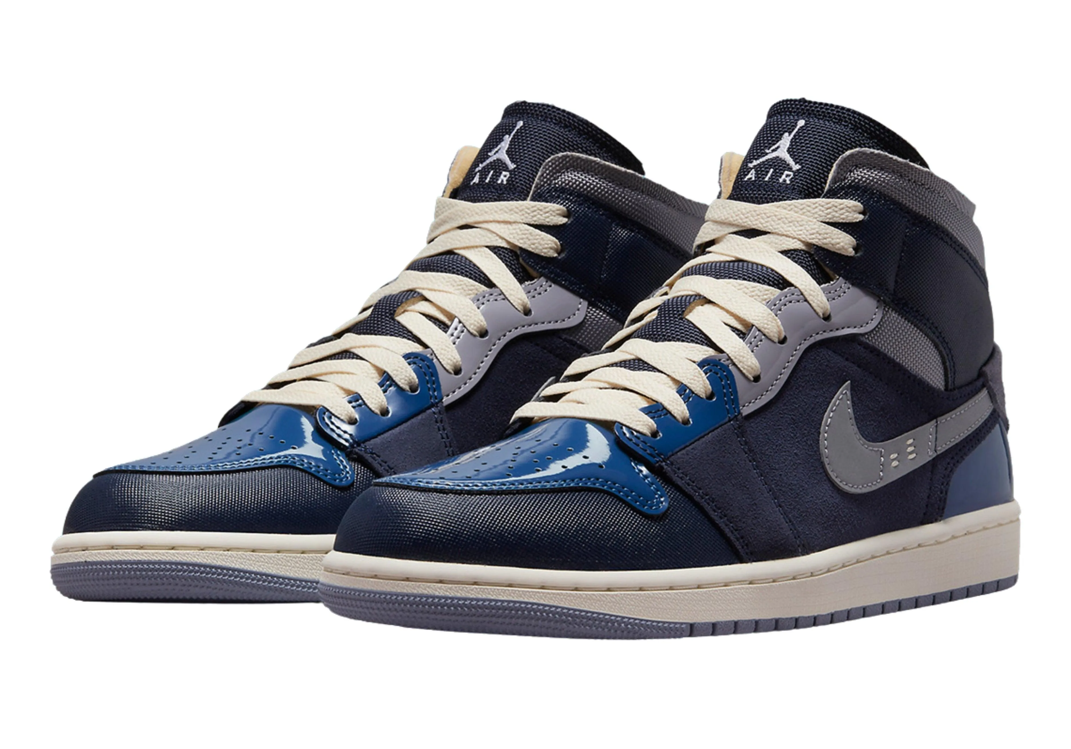 Air Jordan 1 Mid SE Craft 'Inside Out - Obsidian'