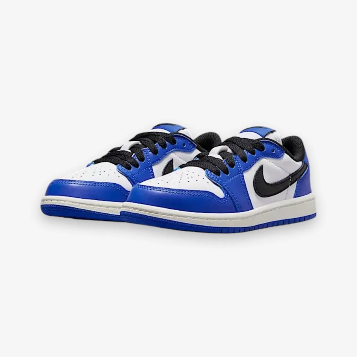 Air Jordan 1 retro low OG PS white black game royal sail FQ5436-140