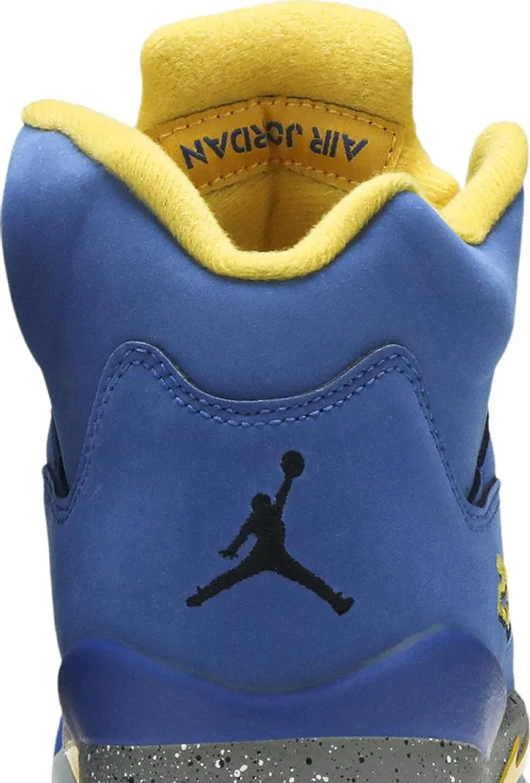 Air Jordan 5 Retro GS Laney sneakers, blue