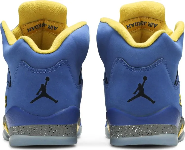 Air Jordan 5 Retro GS Laney sneakers, blue