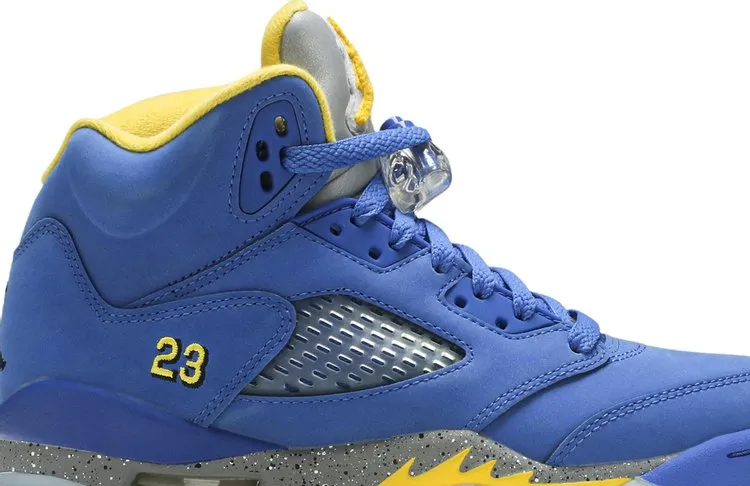 Air Jordan 5 Retro GS Laney sneakers, blue