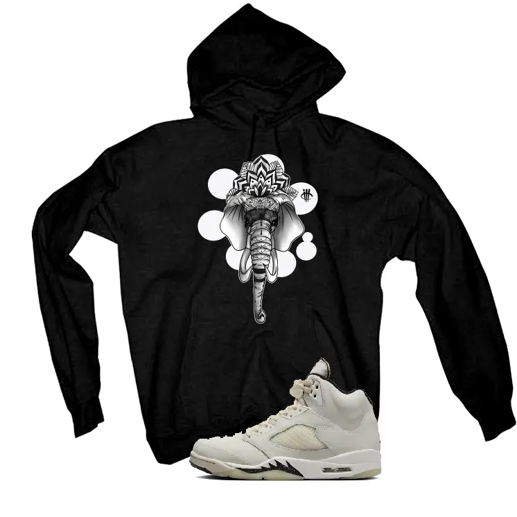 Air Jordan 5 SE “Sail” | illcurrency Black T-Shirt (Elephant)