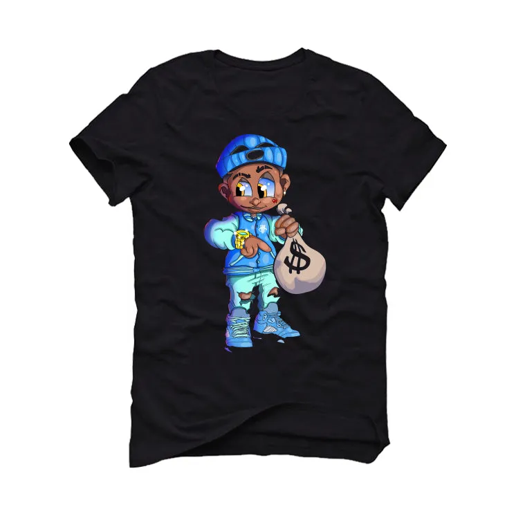 Air Jordan 5 “UNC” | illcurrency Black T-Shirt (MONEY IN THE BAG)