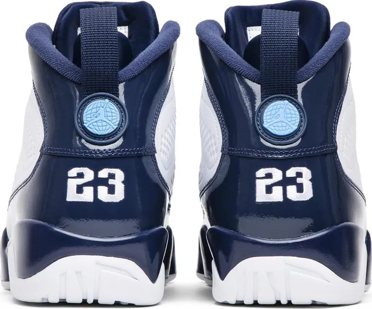 Air Jordan 9 Retro UNC sneakers, blue