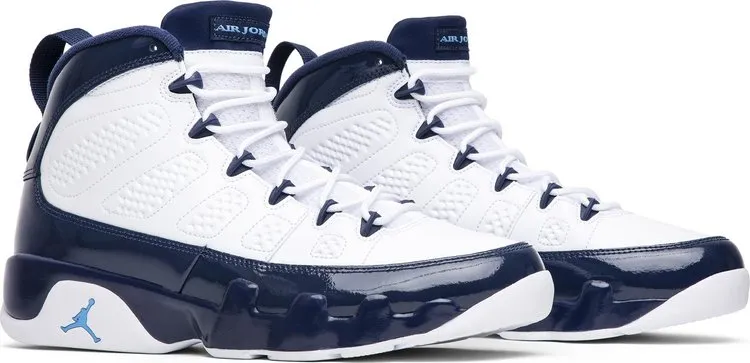 Air Jordan 9 Retro UNC sneakers, blue