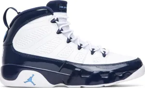 Air Jordan 9 Retro UNC sneakers, blue