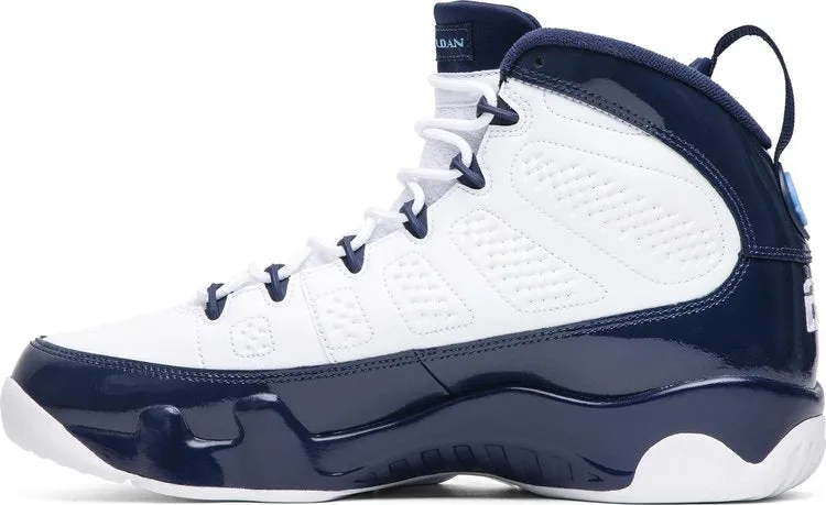 Air Jordan 9 Retro UNC sneakers, blue