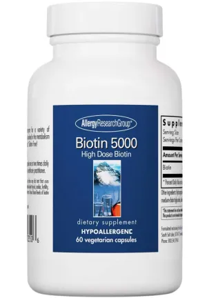 Allergy Research Group Biotin 5000