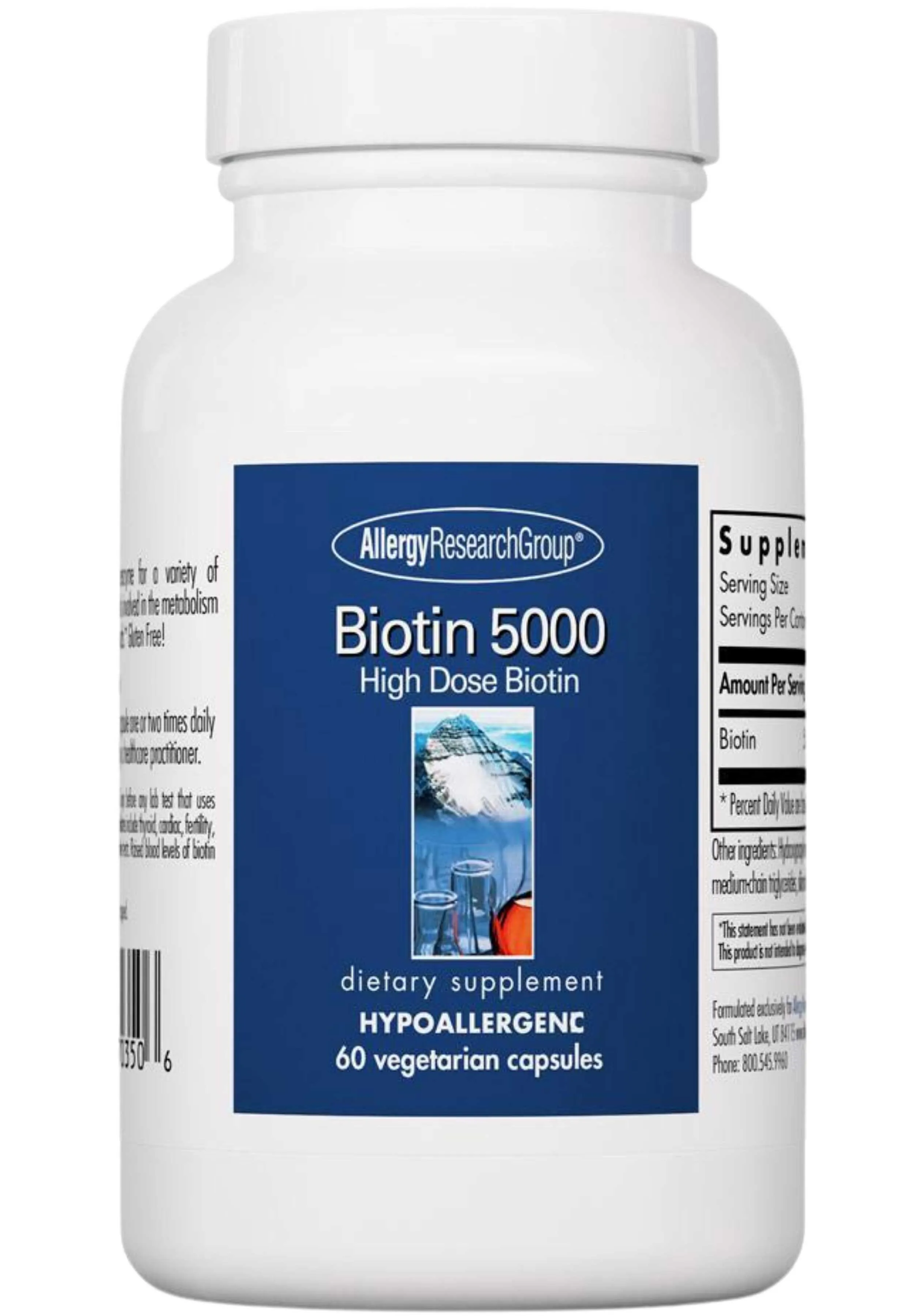 Allergy Research Group Biotin 5000