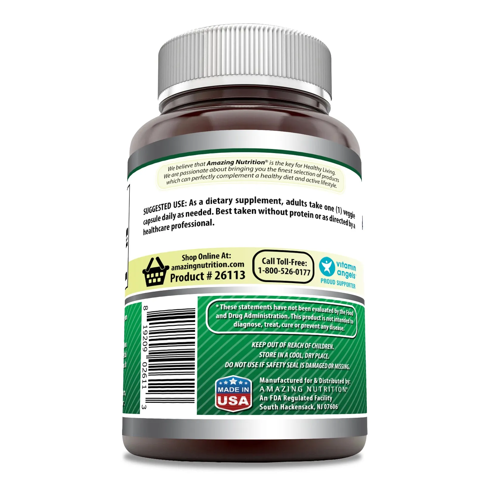 Amazing Formulas GABA | 750 Mg | 300 Veggie Capsules