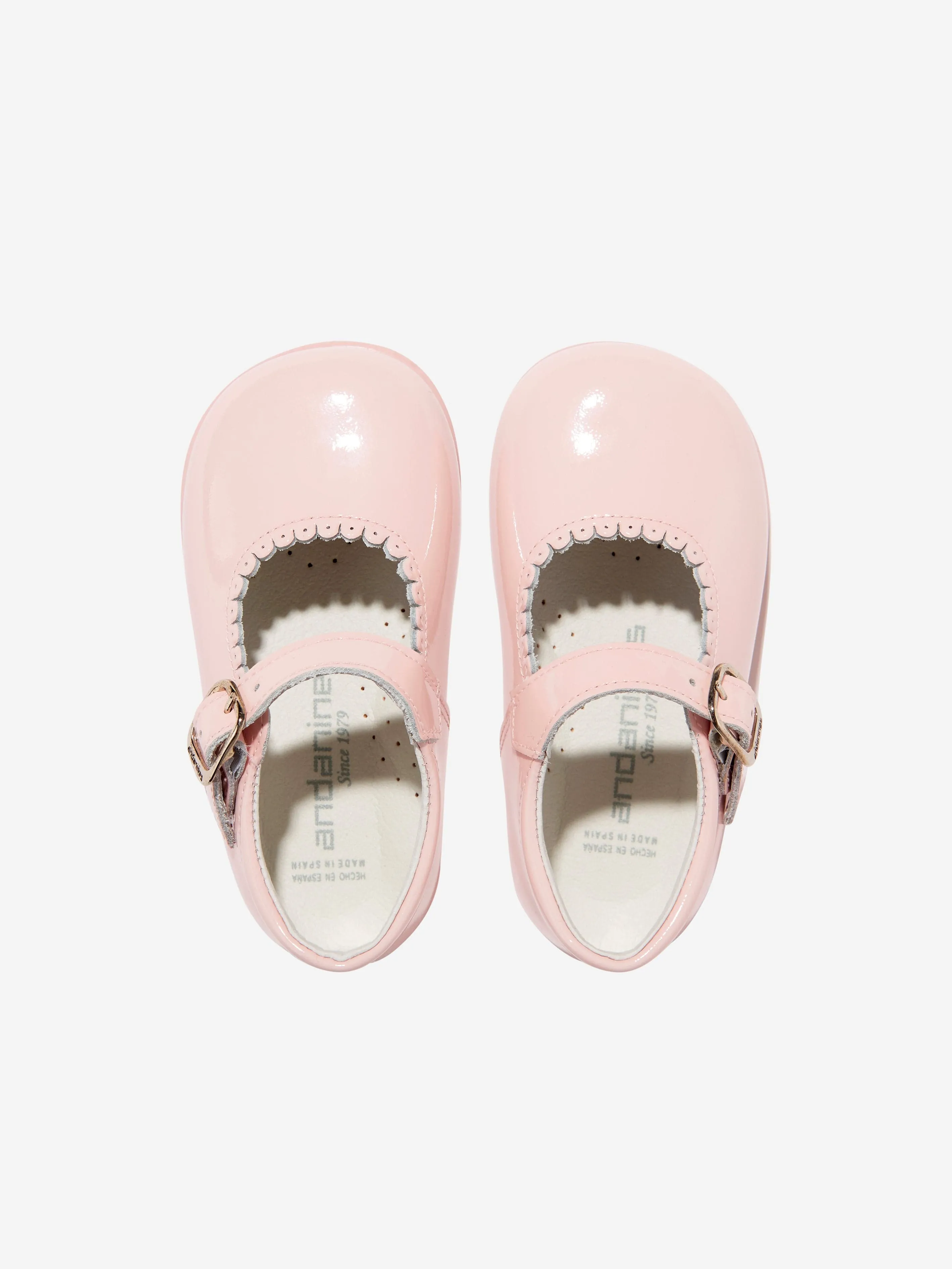 Andanines Girls Mary Jane Shoes in Pink