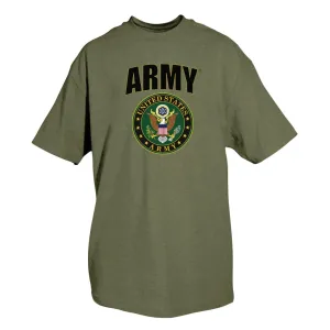 Army Crest Olive Drab T-Shirt