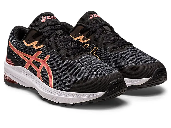 Asics GT-1000 11 GS - Kids - Black/Papaya