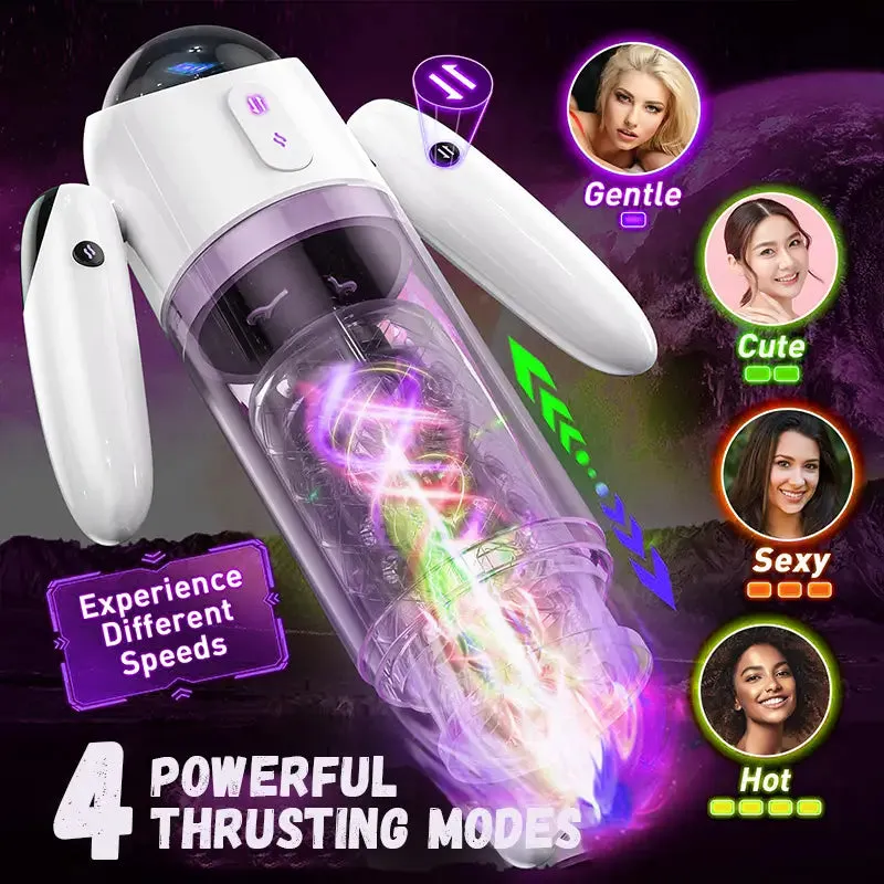 Astronaut Telescopic Swivel Masturbation Cup