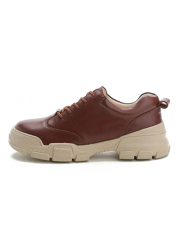 Autumn Winter Casual Thick-soled Women's Sneakers