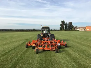 Befco Cyclone Super Flex Series | Pull Type Gang Grooming Mower Model 412SFL Series | 12'-20' Working Width | 35-80HP For Tractor