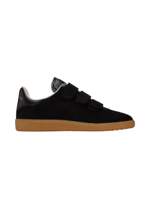 Beth Sneaker in Black Suede