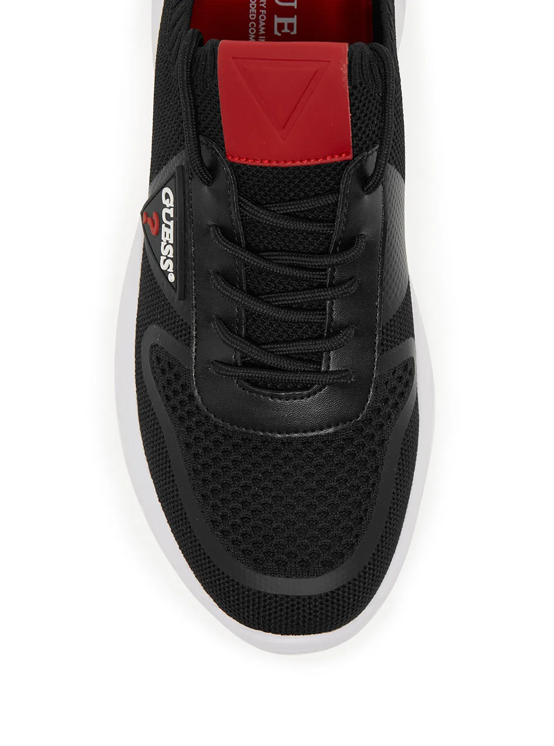 Black Bron Logo Low Top Sneakers