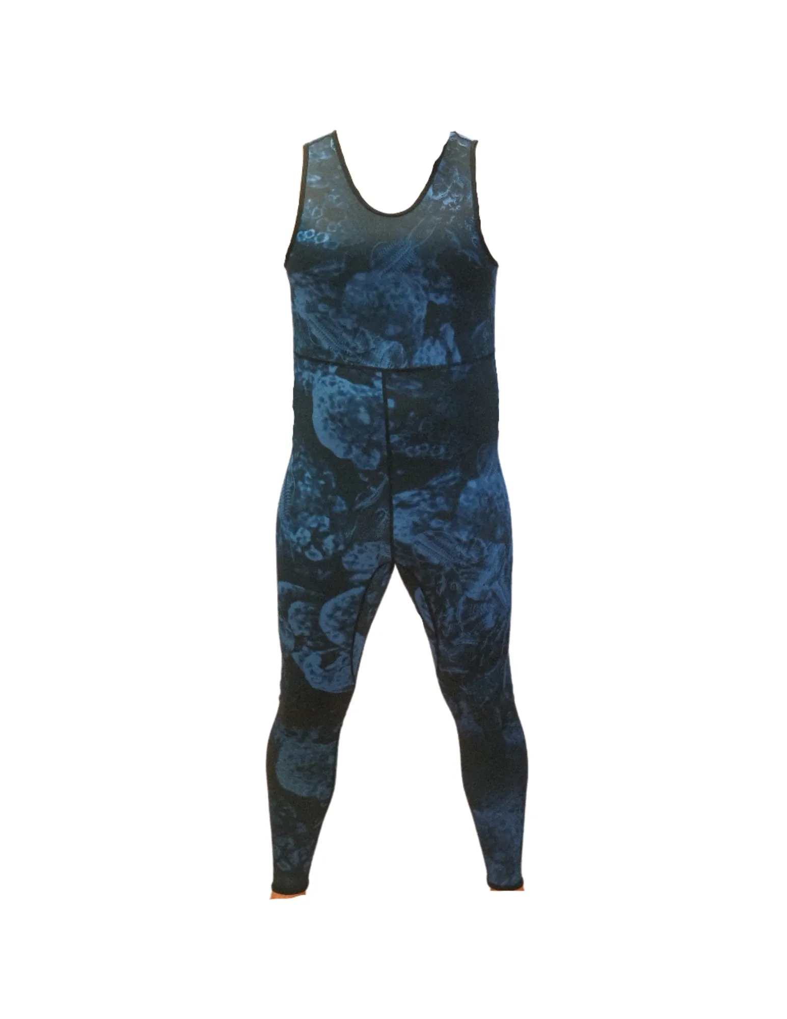 Blue Trilobite Full-Body Lycra Rashguard W/ Farmer John Bottoms