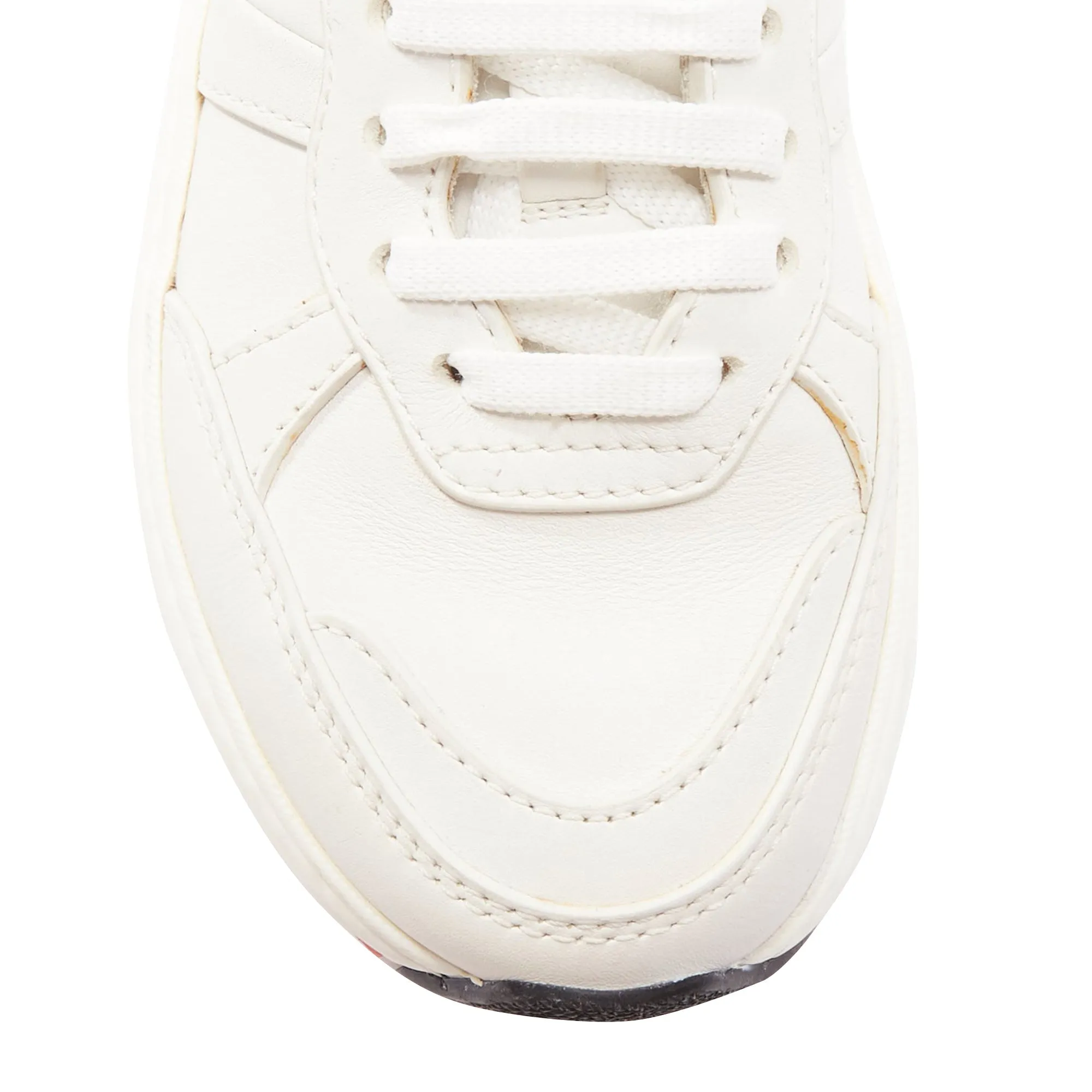 Bottega Veneta Speedster Leather Panelled Soled Dad Sneakers