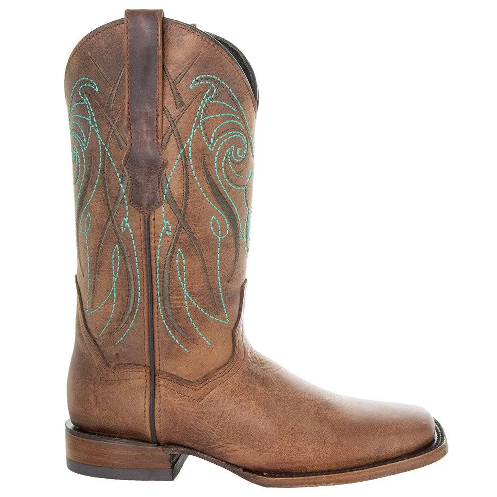 Broad Square Toe Women's Cowgirl Boots M50037