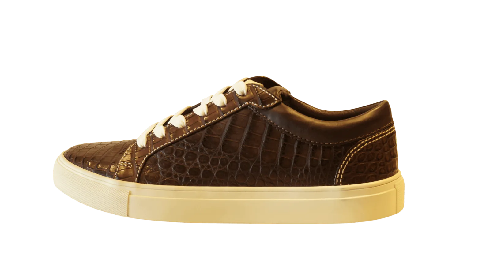 Caiman Crocodile Sneakers - The Executive