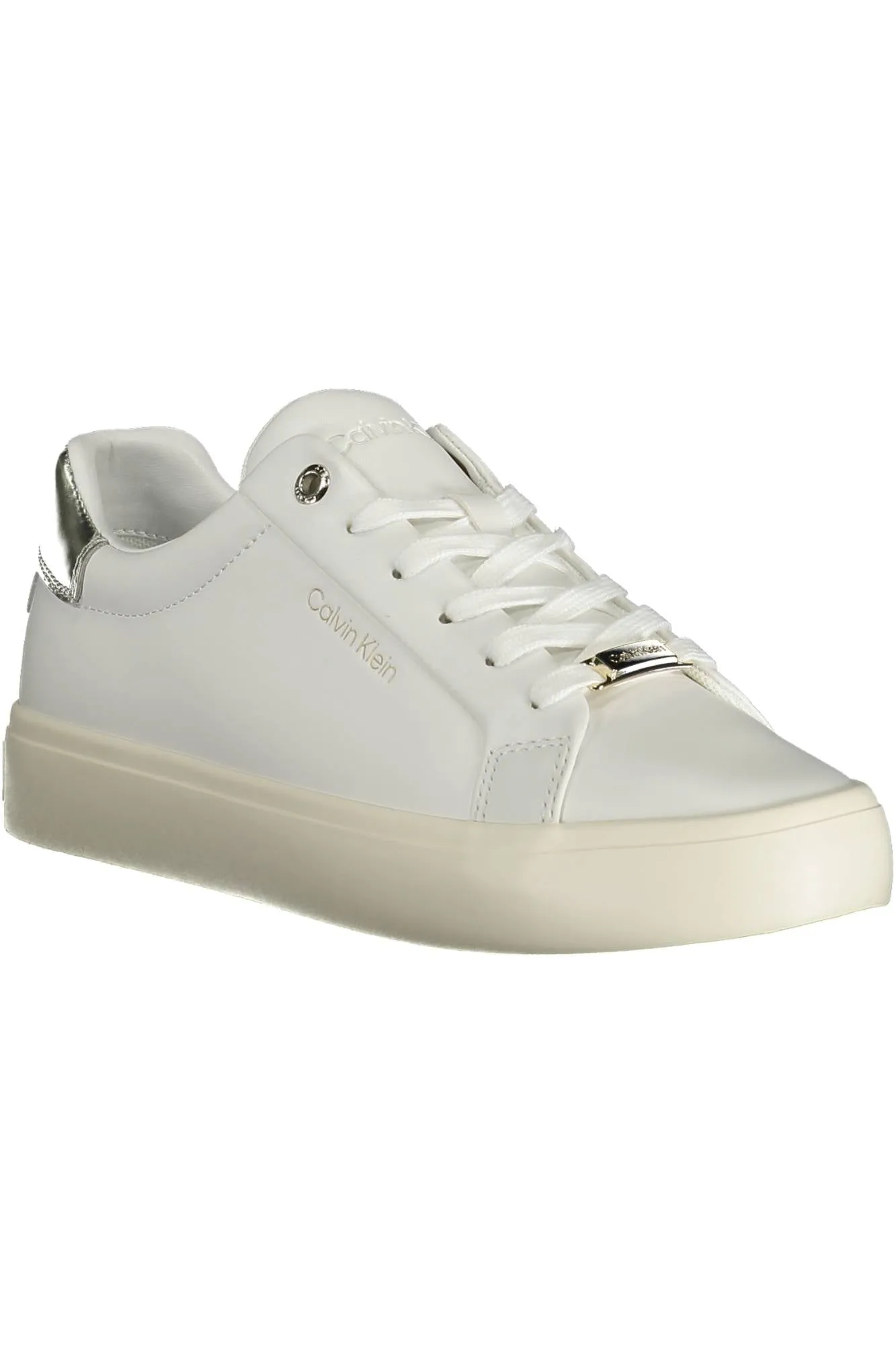 CALVIN KLEIN WHITE WOMEN'S SPORTS SHOES