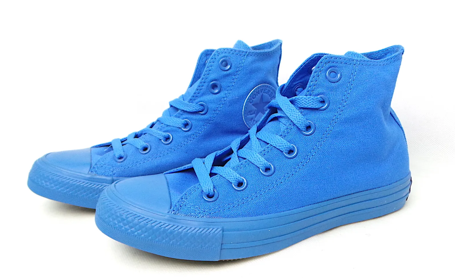 Converse scarpe sneakers in tela per uomo e donna CTAS Hi 152704C azzurro