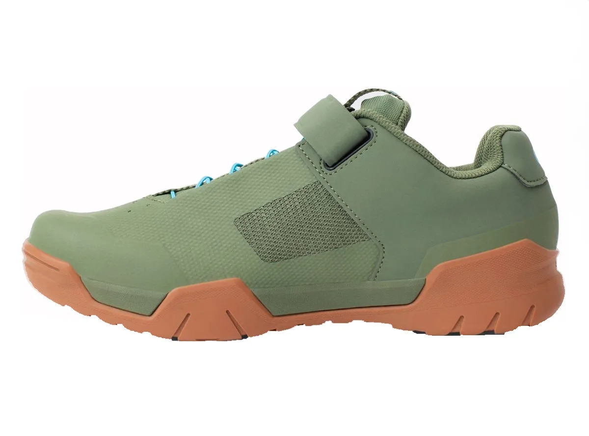 Crank Brothers Mallet E Speedlace MTB Shoe - Green-Blue-Gum