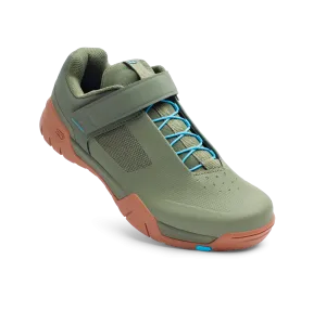 Crank Brothers Mallet E Speedlace MTB Shoe - Green-Blue-Gum