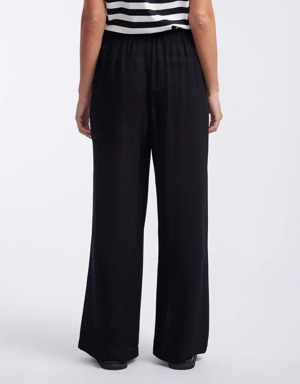 Crepe Pants - Black