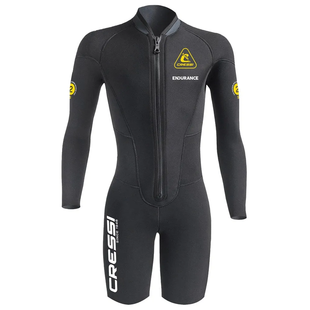 Cressi Endurance Long Sleeve 5mm Shorty Wetsuit - Men